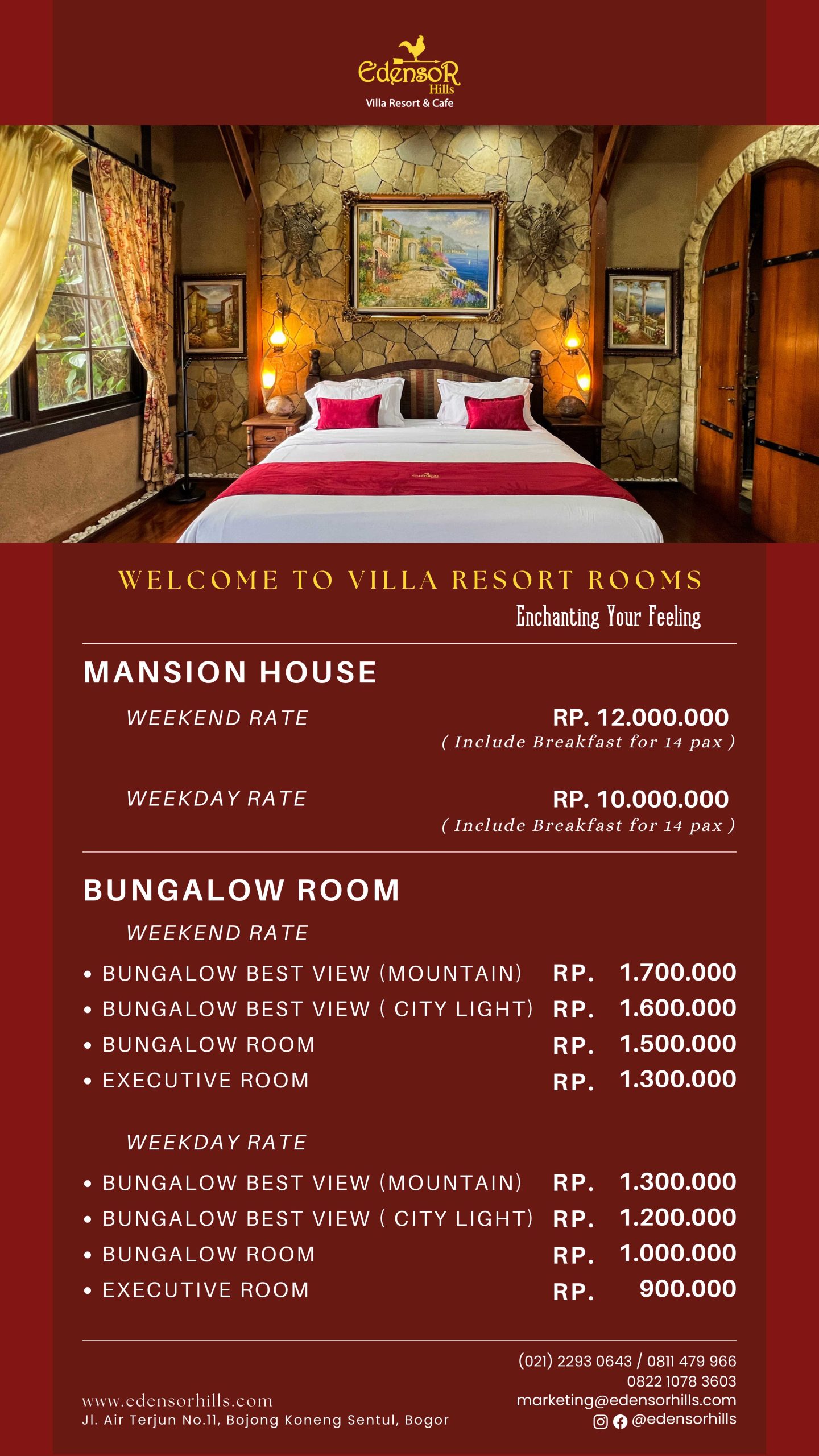 Tangga di Living Room - The Mansion House