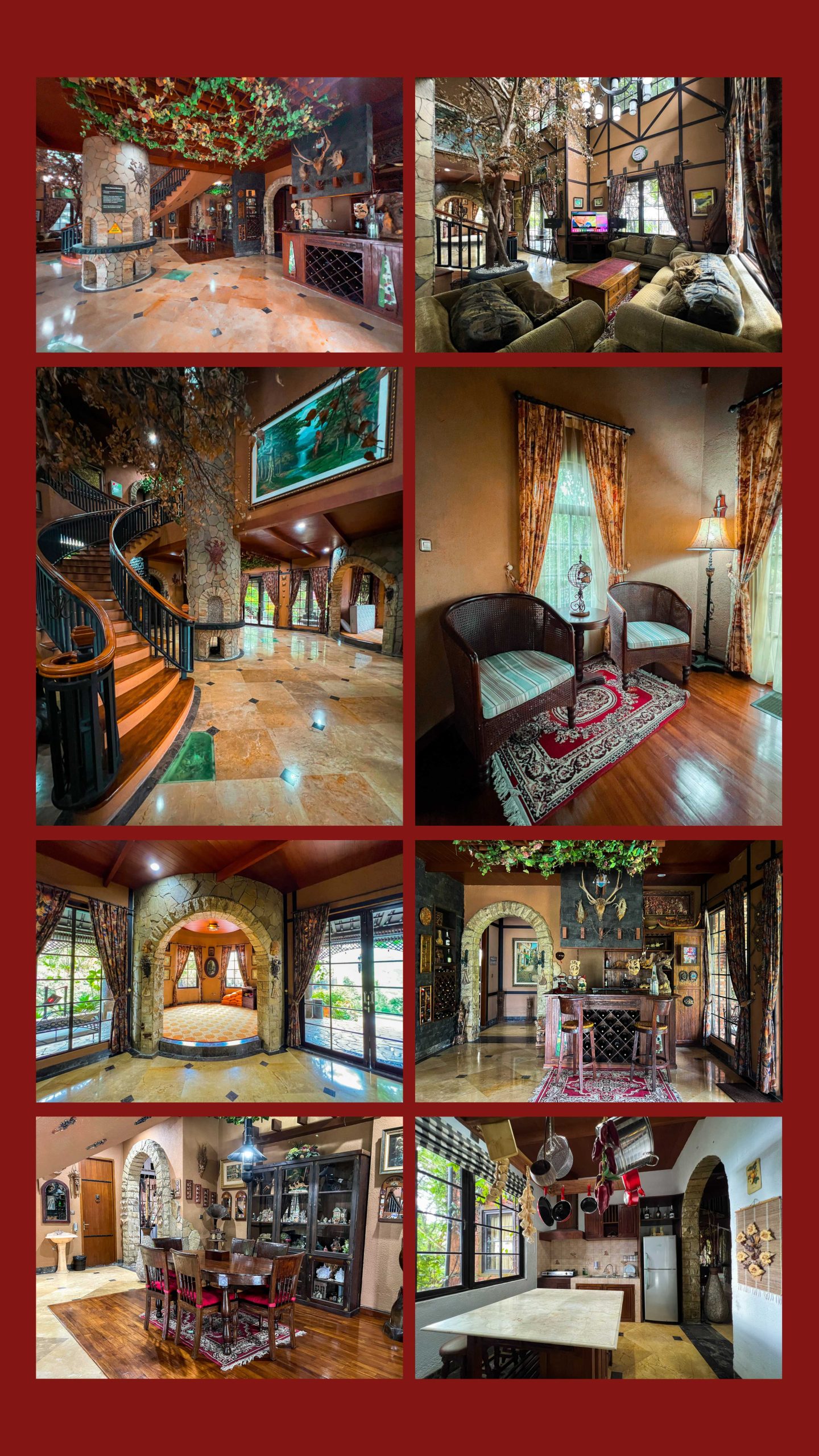 Tangga di Living Room - The Mansion House